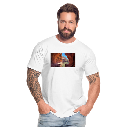Sedona Vortex | Men's Organic T-Shirt - White - white