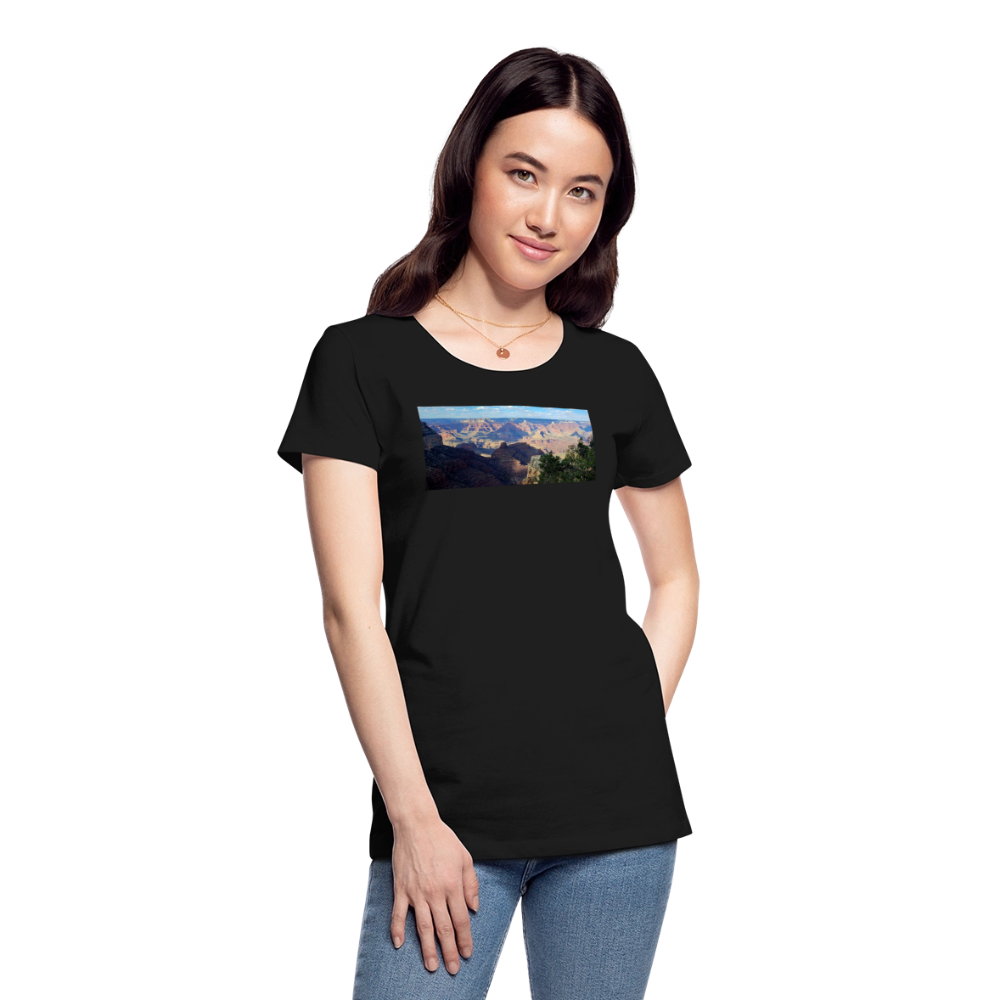 Grand Canyon | Women's Organic T-Shirt - Black - black