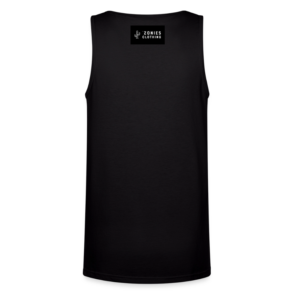 Ringtail Landscape | Men's Tri-Blend Tank - Black - black