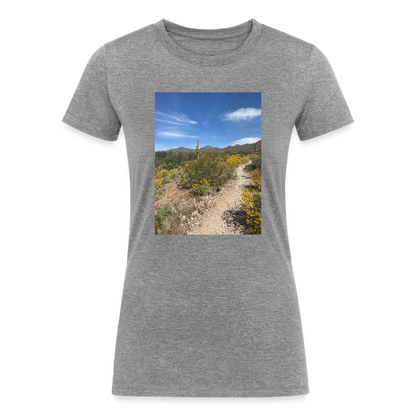 Lost Dog Trail | Women's Tri-Blend T-Shirt - Gray - heather gray