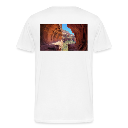 Sedona Vortex | Men's Organic Classic T-Shirt - White - white