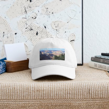 Grand Canyon | Organic Baseball Hat - White - white