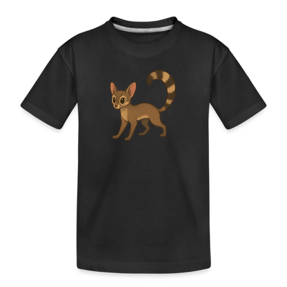 Ringtail Spotlight | Kids Organic T-Shirt - Black - black