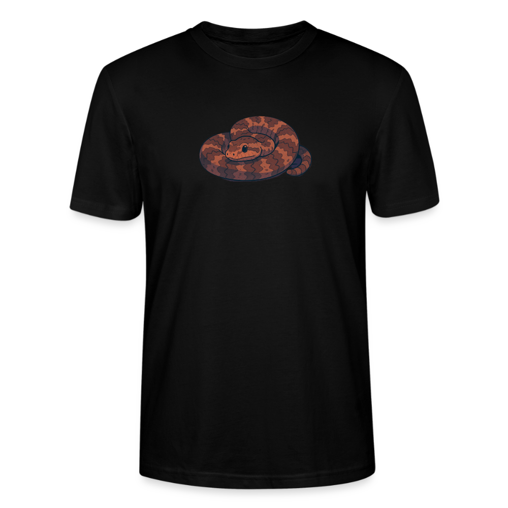 Ridge-nosed Rattlesnake Spotlight | Men's Organic T-Shirt - Black - black