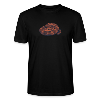 Ridge-nosed Rattlesnake Spotlight | Men's Organic T-Shirt - Black - black
