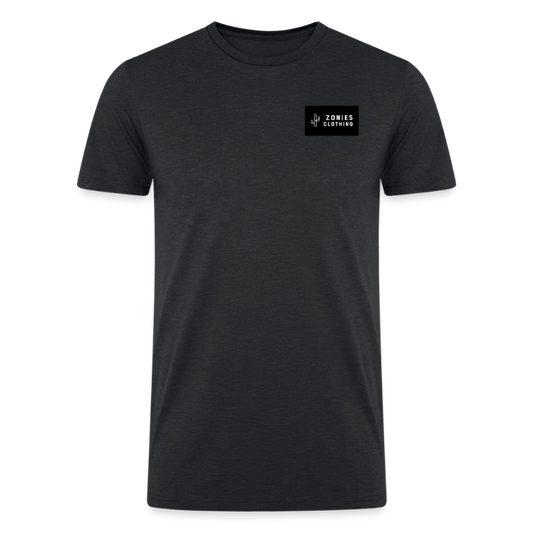 Ridge-nosed Rattlesnake Spotlight | Men's Tri-Blend T-Shirt - Black - heather black
