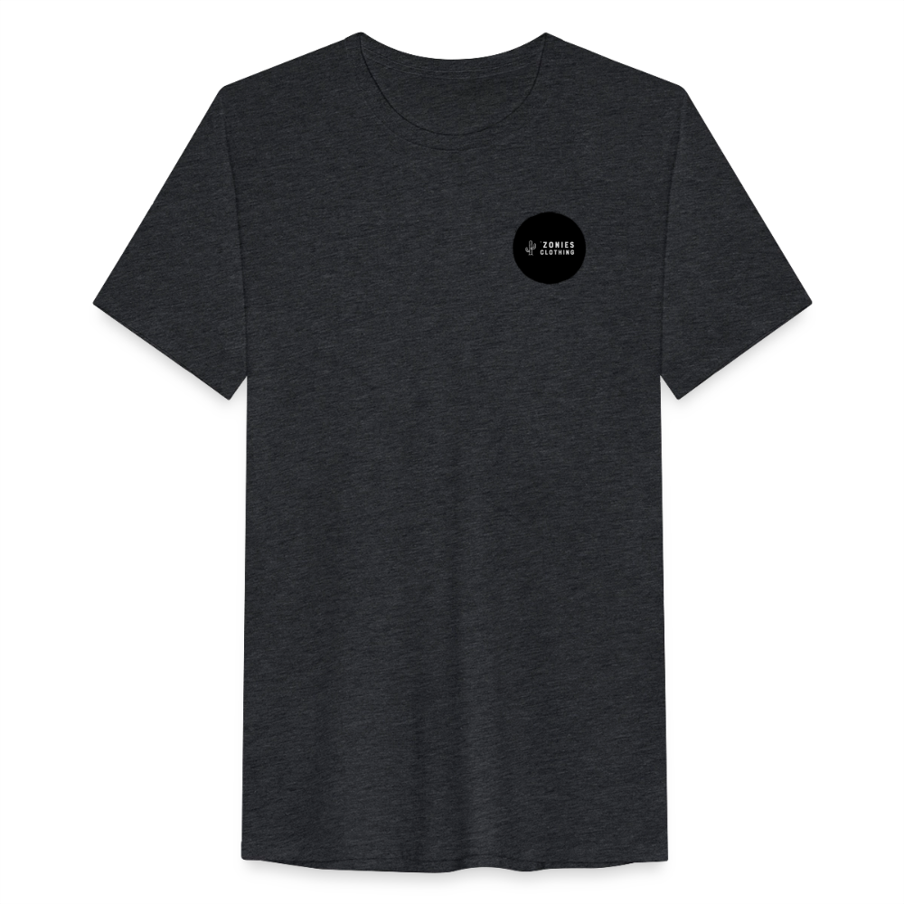 Cactus Wren Landscape | Men's Tri-Blend Classic T-Shirt - Black - heather black