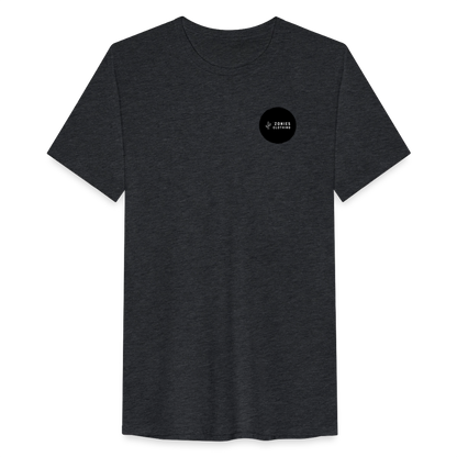 Cactus Wren Landscape | Men's Tri-Blend Classic T-Shirt - Black - heather black