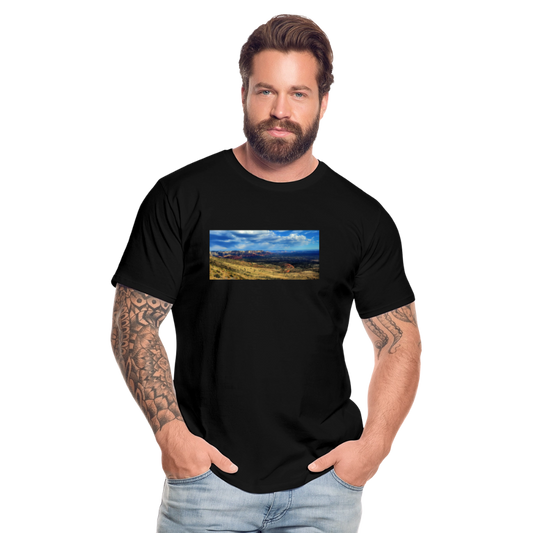 Verde Valley Views | Men's Organic T-Shirt - Black - black