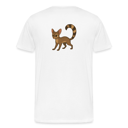 Ringtail  Spotlight | Men's Organic Classic T-Shirt - White - white