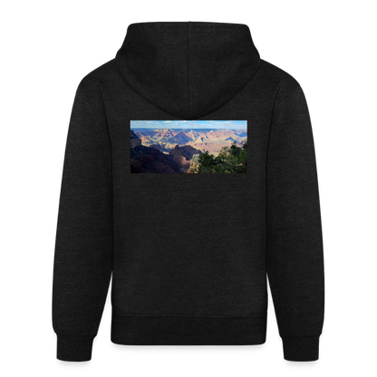 Grand Canyon | Tri-Blend Hoodie - Charcoal - charcoal grey