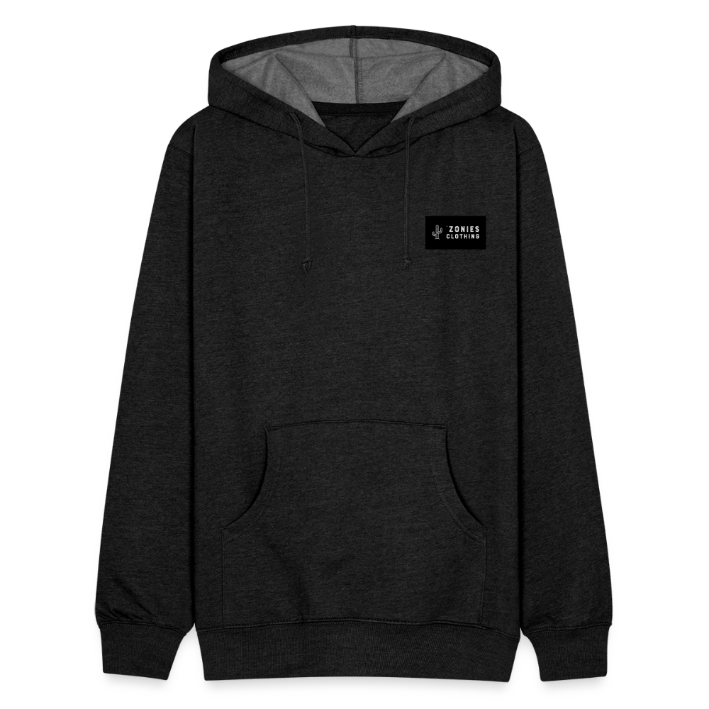 Cactus Wren Spotlight | Tri-Blend Black Classic Hoodie - charcoal grey