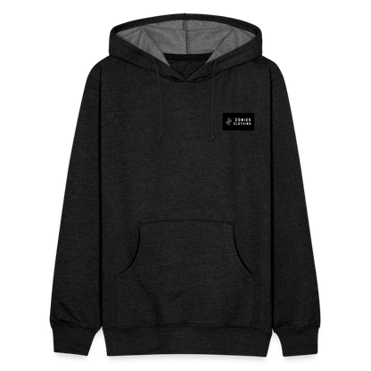 Cactus Wren Spotlight | Tri-Blend Black Classic Hoodie - charcoal grey