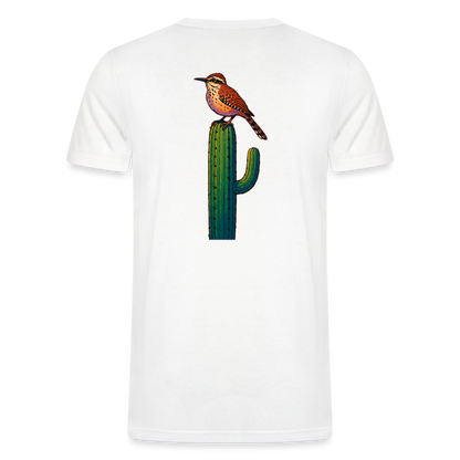 Cactus Wren Spotlight | Men's Tri-Blend Classic T-Shirt - White - white