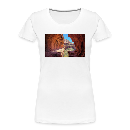 Sedona Vortex | Women's Organic T-Shirt - White - white