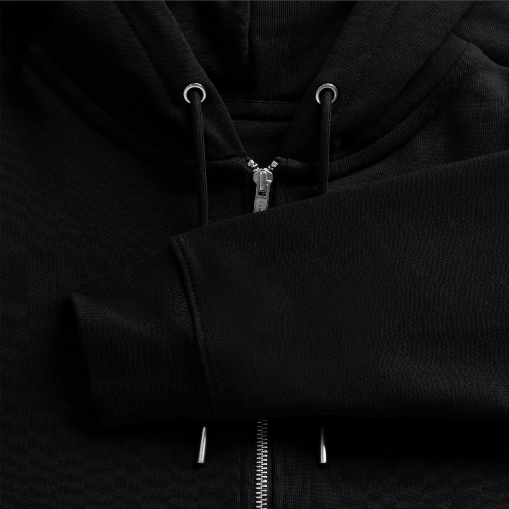 Grand Canyon | Organic Zip Hoodie - Black - black